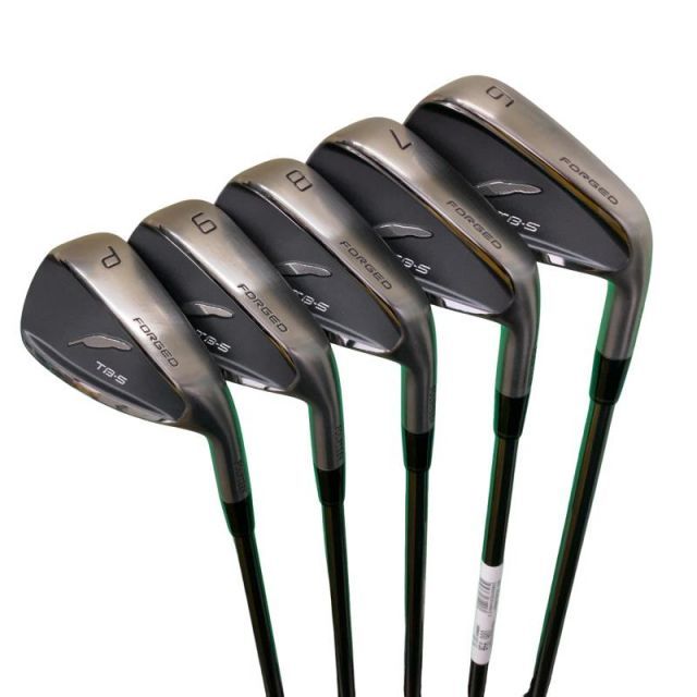 【中古】 フォーティーン TB-5 FORGED ライトブラック 5S アイアンセット IR FS-90i (フレックスR) メンズ 男性用 右利き 右用 Cランク ゴルフクラブ