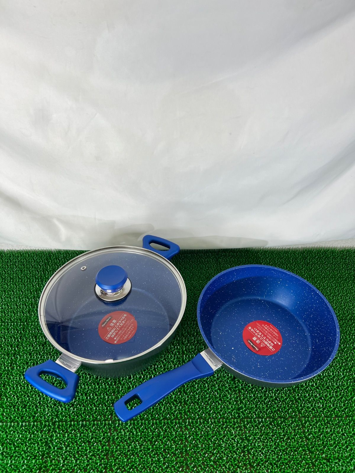 新品　Flavor Stone/フレーバーストーン　両手鍋　フライパンセット 8,580円