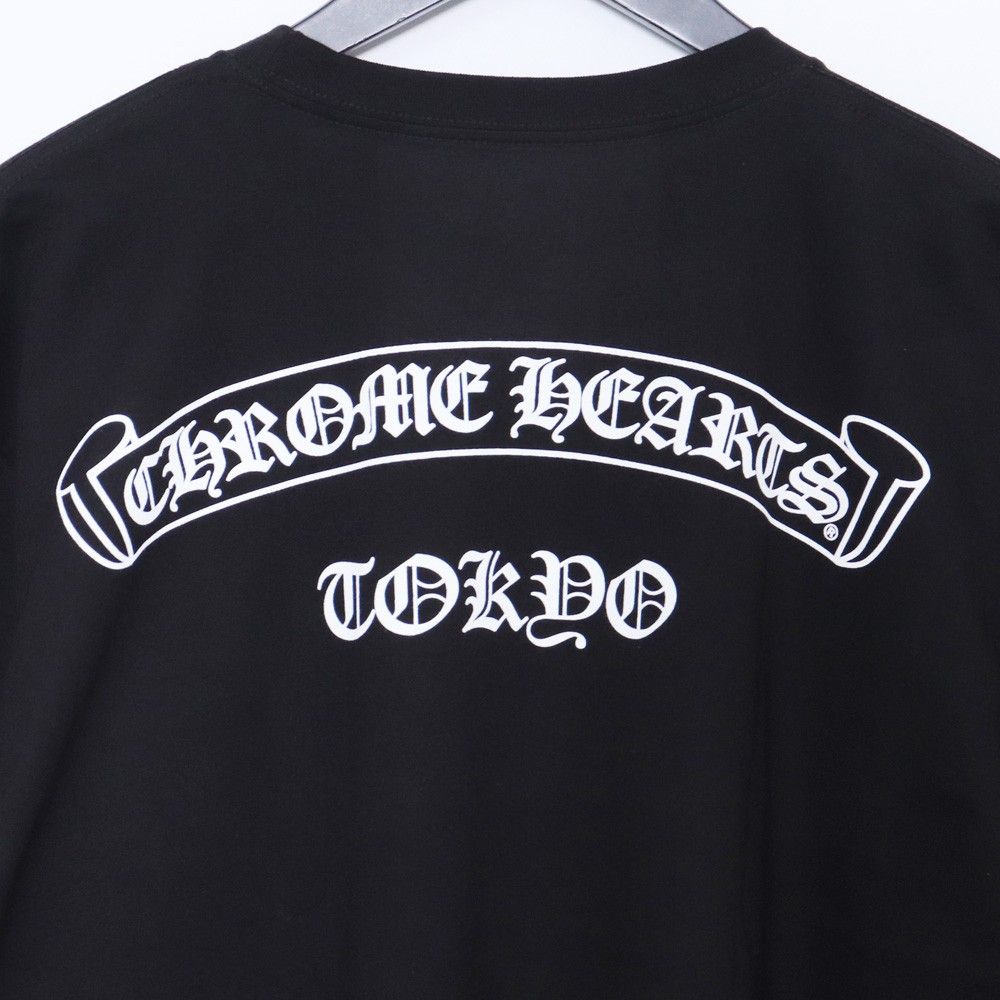 クロムハーツ 東京限定 バックスクロール ラベルプリント 半袖カットソー CHROME HEARTS（クロムハーツ） CH T-SHRT LTD 東京限定 バックラベル