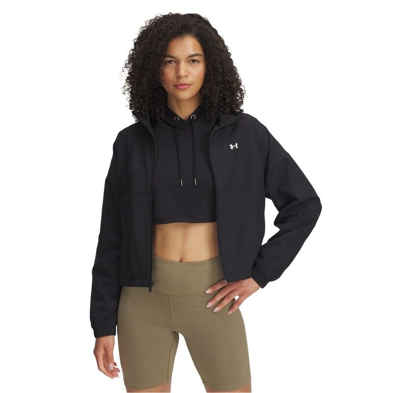 アンダーアーマー レディース アウター ジャケット・ブルゾン Under Armour Rival Woven Jkt Ld54 Black ブラック