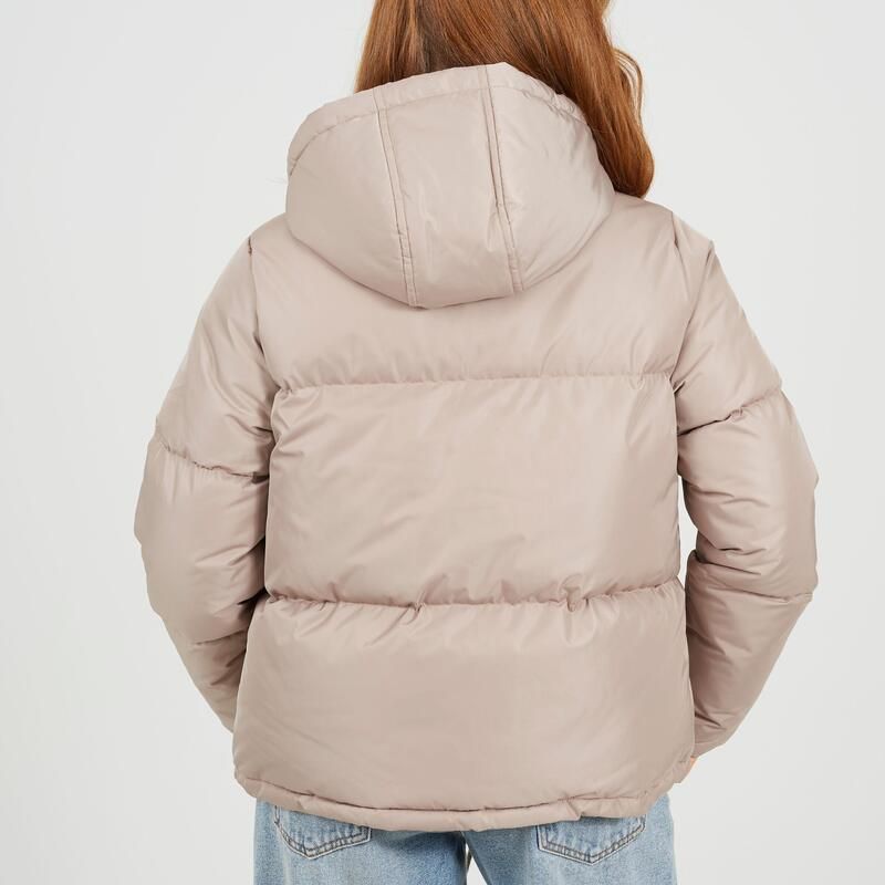 ブレーブソウル レディース アウター ジャケット・ブルゾン ジャケット Brave Soul Padded Short Puffer Jacket with Drawcord Hem StoneStone ストーン