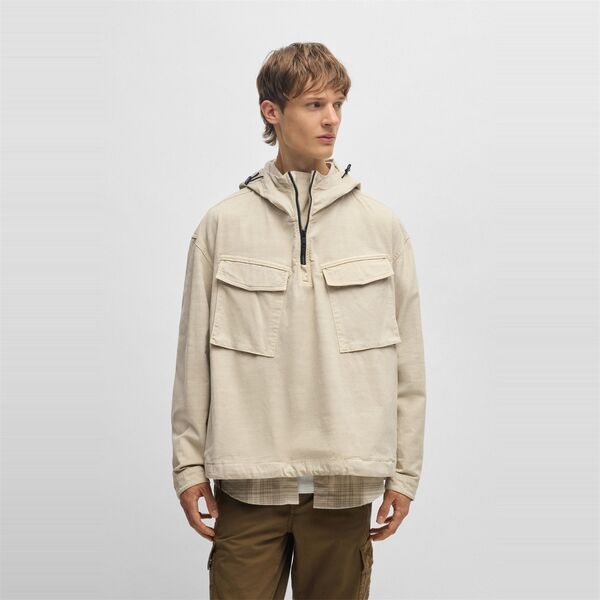 ボス メンズ アウター ジャケット・ブルゾン Boss Lotaco M 10266315 01 Light Beige 271 ベージュ