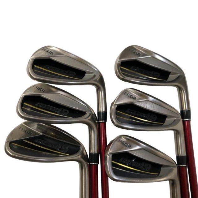 中古】 プロギア RED チタンフェース(2016) 7S アイアンセット IR RED
