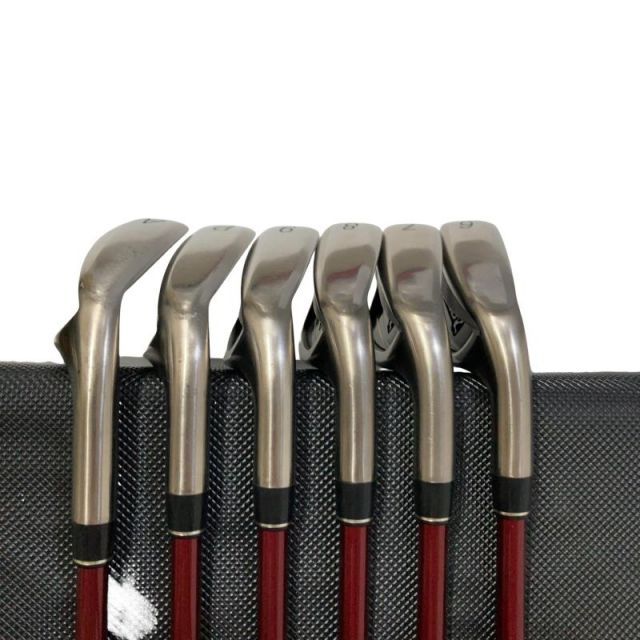 中古】 プロギア RED チタンフェース(2016) 7S アイアンセット IR RED