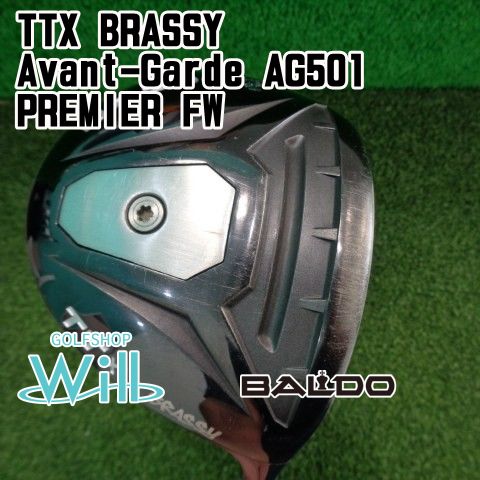中古】フェアウェイウッド バルド TTX BRASSY/Avant-Garde AG501
