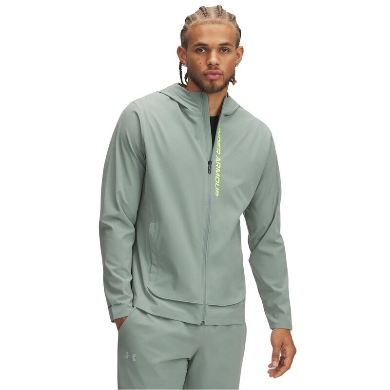 アンダーアーマー メンズ アウター ジャケット・ブルゾン ジャケット Under Armour Armour Outrun The Storm Jacket Running Mens Green グリーン