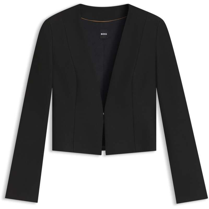 ボス レディース アウター ジャケット・ブルゾン Boss Jamaisa 10250080 01 Black ブラック