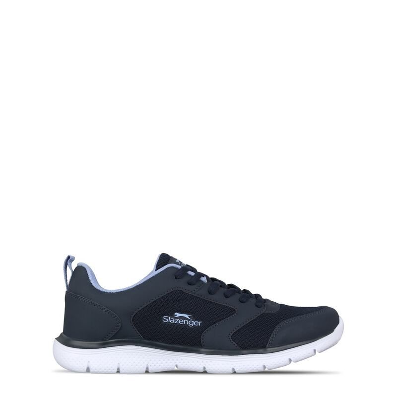 スラセンジャー レディース シューズ スニーカー メッシュ Slazenger Force Mesh Trainers Womens NavyPurple ネイビー