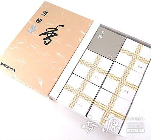 ShoyeidoのIncense Horin 天平 渦巻き型 徳用６０枚入