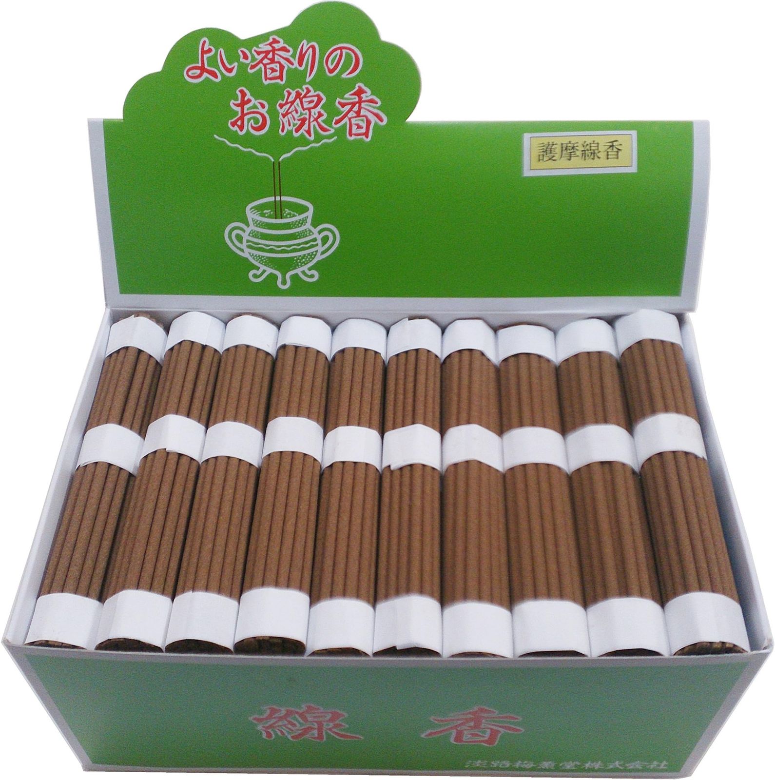 Awaji Baikundo Incense Sticks Incense Incense 護摩Incense 中把 50入 × 15箱 #510 51,975円