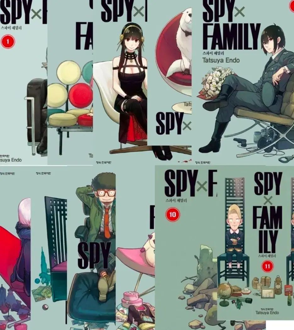 スパイファミリー 1~12巻 まとめ + FAN BOOK