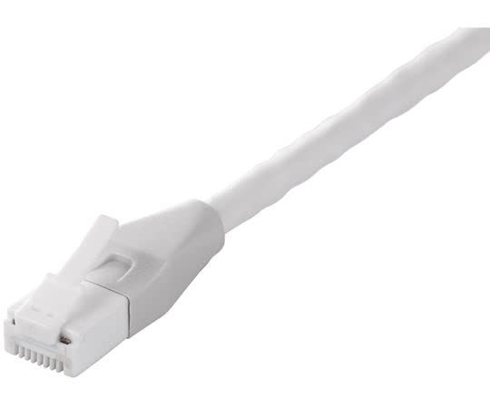 新品 ＢＵＦＦＡＬＯ ツメの折れないＣａｔ６ ＬＡＮケーブル ２０ｍ ホワイト BL6TN200WH