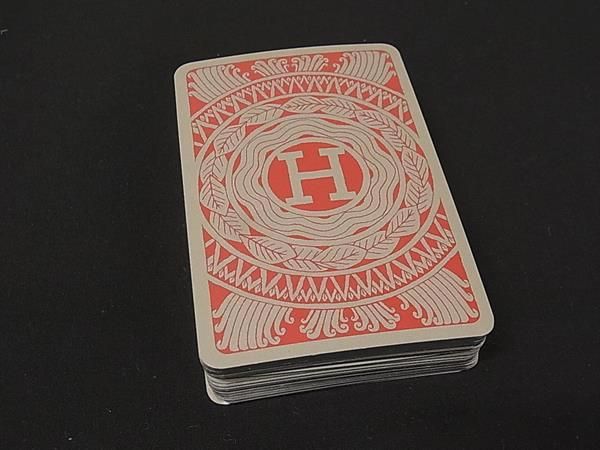□美品□ HERMES エルメス 総柄 トランプ カードゲーム テーブルゲーム □美品□ HERMES エルメス 総柄 トランプ カードゲーム テーブルゲーム
