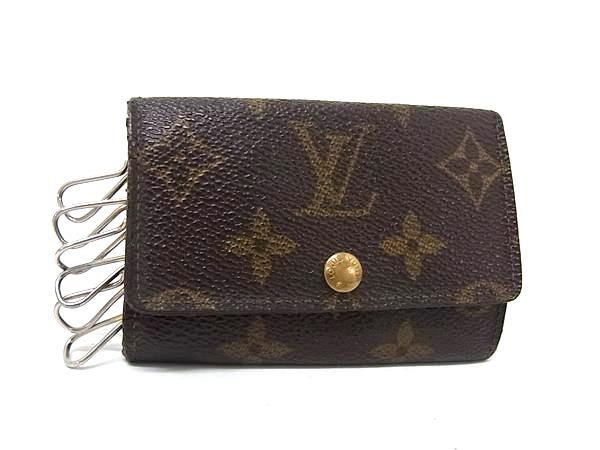 LOUIS VUITTON ルイヴィトン M62630 モノグラム ミュルティクレ6 6連 キーケース 鍵入れ ブラウン系 DN2360