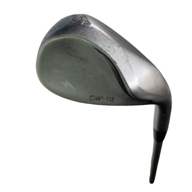 【中古】 キャスコ Dolphin Wedge DW-118 シルバー 52° ウェッジ WG Dolphin DP-151 (フレックスS) メンズ 男性用 右利き 右用 Dランク ゴルフクラブ
