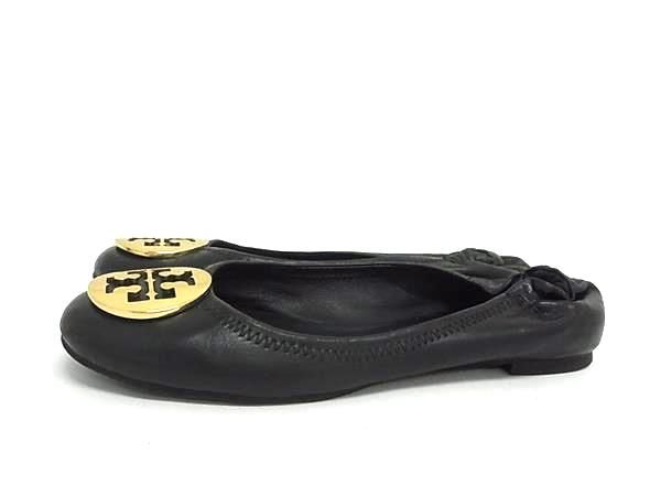 TORY BURCH トリーバーチ レザー フラットシューズ バレエシューズ