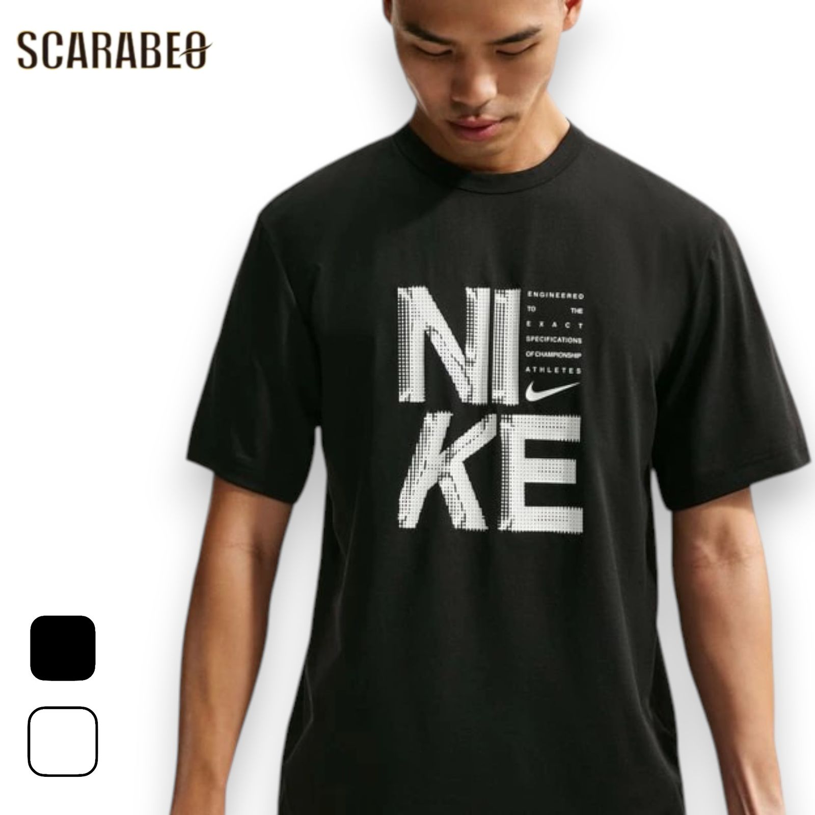 Nike ナイキ Dri-FIT ハイバース GFX フィル 半袖Tシャツ メンズ IF2779 吸汗速乾 ドライ トレーニング スポーツウェア ブラック ホワイト 2026SS if2779 ホワイト 100 XL