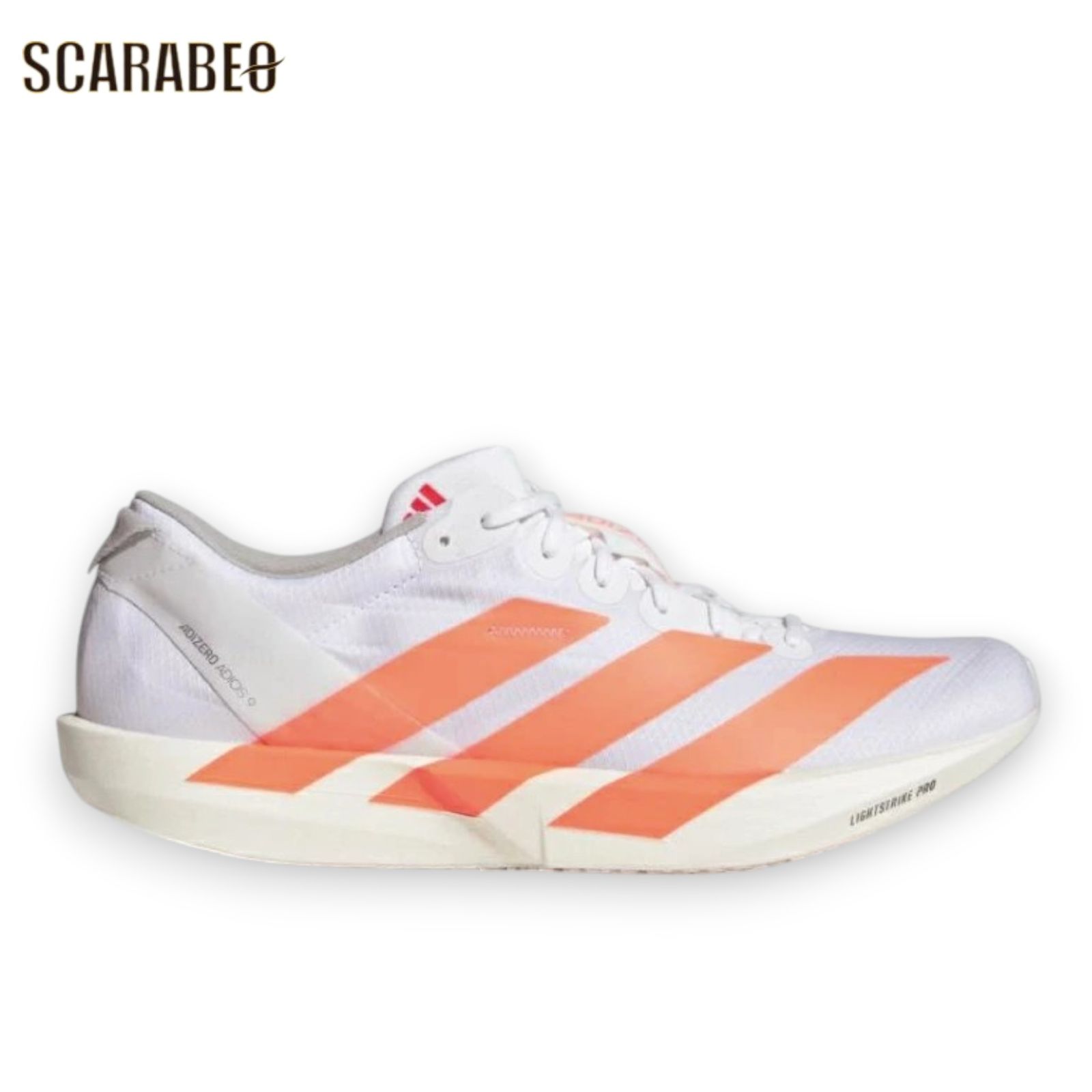 adidas アディダス ADIZERO JAPAN 9 M メンズ ランニングシューズ JQ0777 ホワイト オレンジ アディゼロ ジャパン9 軽量 高反発 マラソン 部活 トレーニング jq0777 27.5