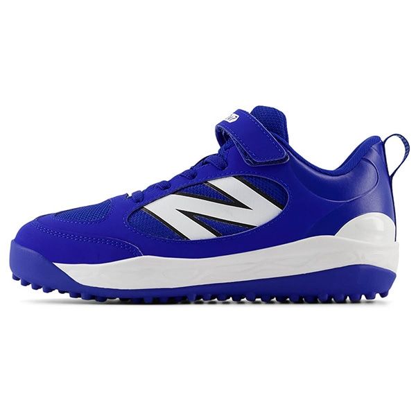 ニューバランス ジュニア トレーニングシューズ 3000v7 Youth Turf Trainer Blue with White 面ファスナー Synthetic Leather メッシュ NB New Balance jt3000b7 21.0