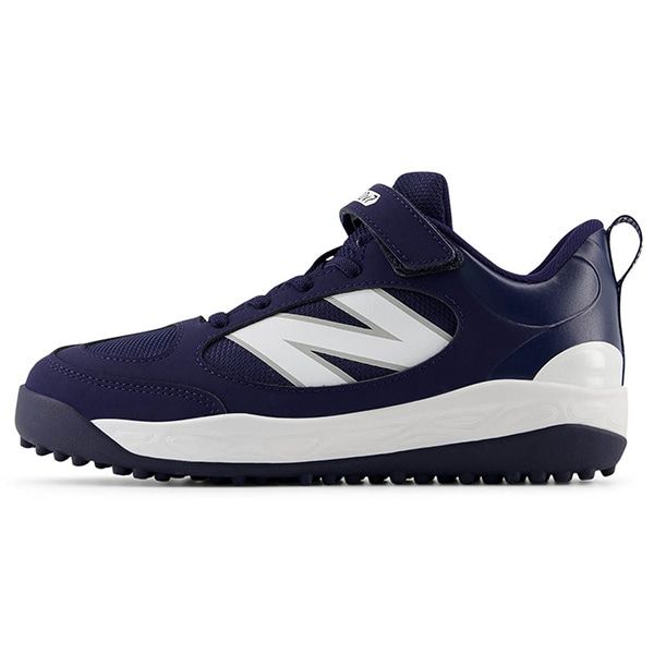 ニューバランス ジュニア トレーニングシューズ 3000v7 Youth Turf Trainer Navy with White 面ファスナー Synthetic Leather メッシュ NB New Balance jt3000n7 21.0