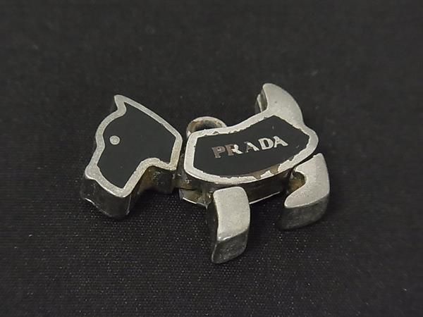 PRADA プラダ ドッグ ネックレストップ ペンダントトップ チャーム