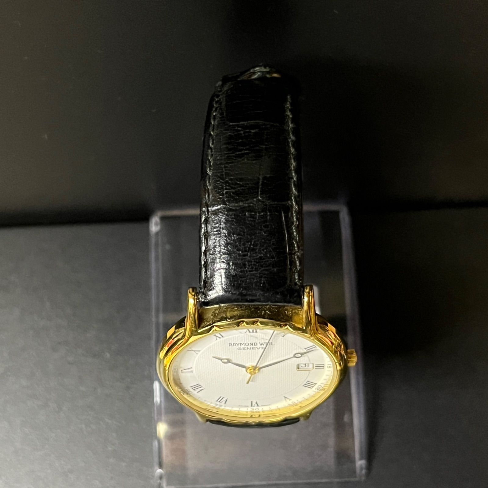 稼動品】 RAYMOND WEIL レイモンドウィル 腕時計 GENEVE 5543 動作確認 
