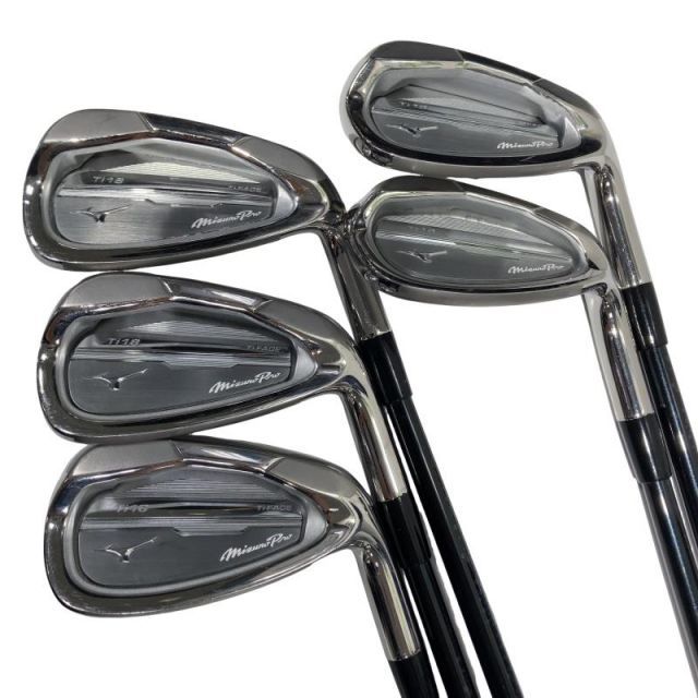 【中古】 ミズノ Mizuno Pro Ti18 5S アイアンセット IR MFUSION i (フレックスR) メンズ 男性用 右利き 右用 Cランク ゴルフクラブ