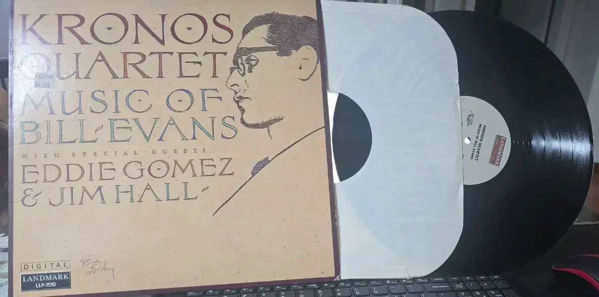ジャズ・クロノス カルテット_ Music of Bill Evans_LP （ US ）