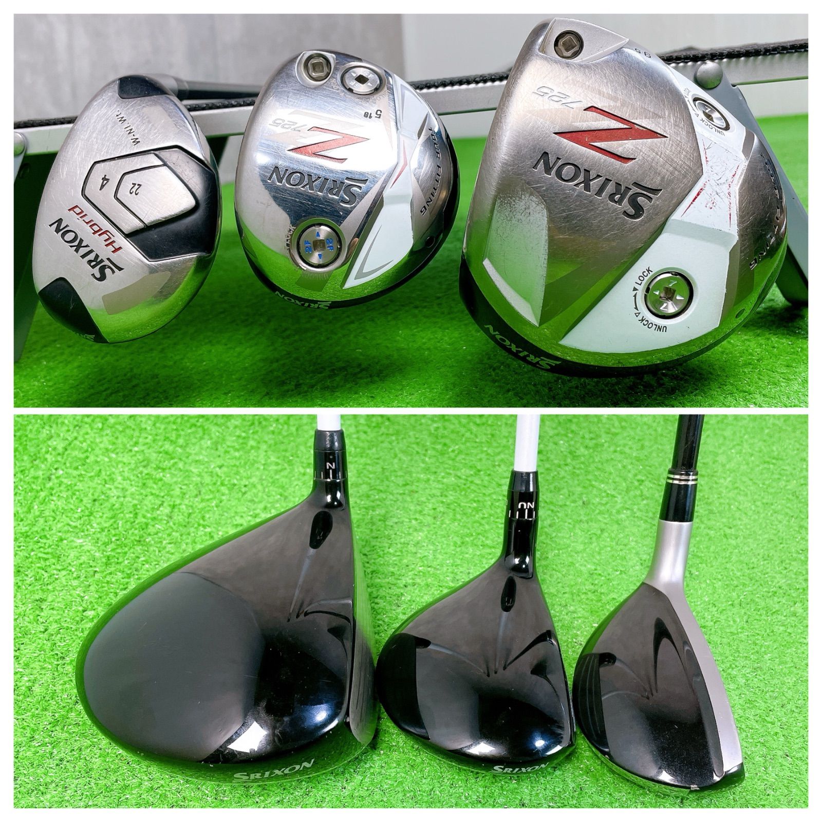 スリクソン Z725 GiE ゴルフクラブ メンズセット 右打ち 11本 初心者