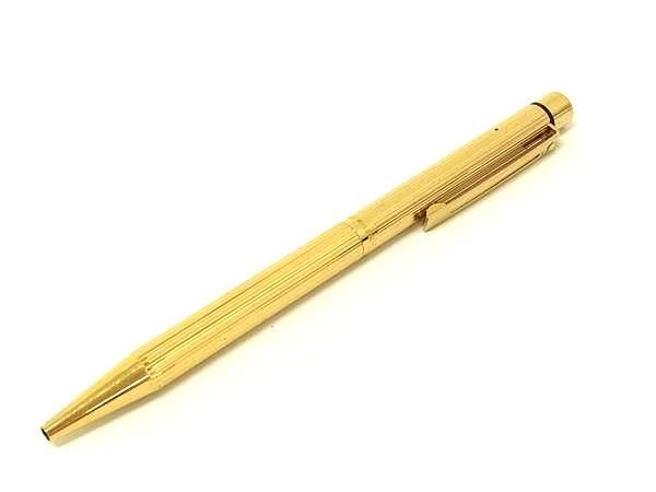 ■美品■ SHEAFFER シェーファー タルガ ツイスト式 ボールペン 筆記用具 文房具 ステーショナリー メンズ ゴールド系 DN3297
