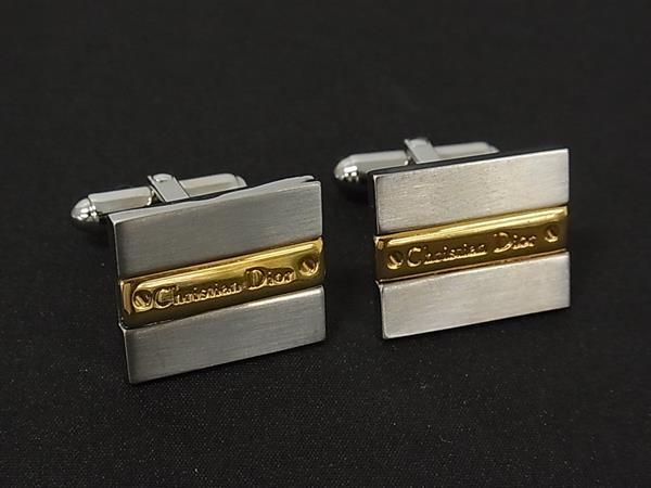 □美品□ ChristianDior クリスチャンディオール カフスボタン
