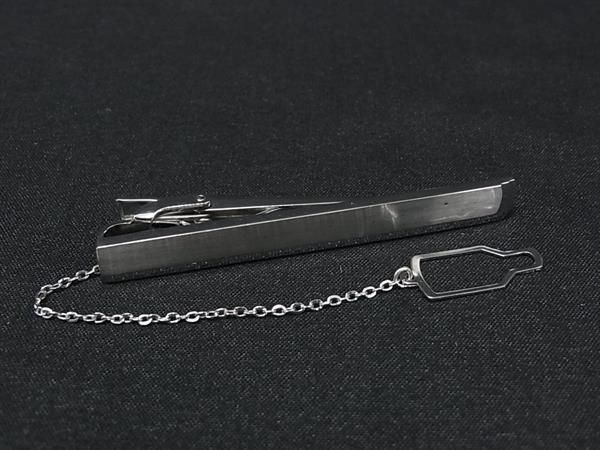 ■美品■ SUN EAGLE サンイーグル SV925 タイピン タイクリップ アクセサリー ビジネス 紳士 メンズ シルバー系 DN7436