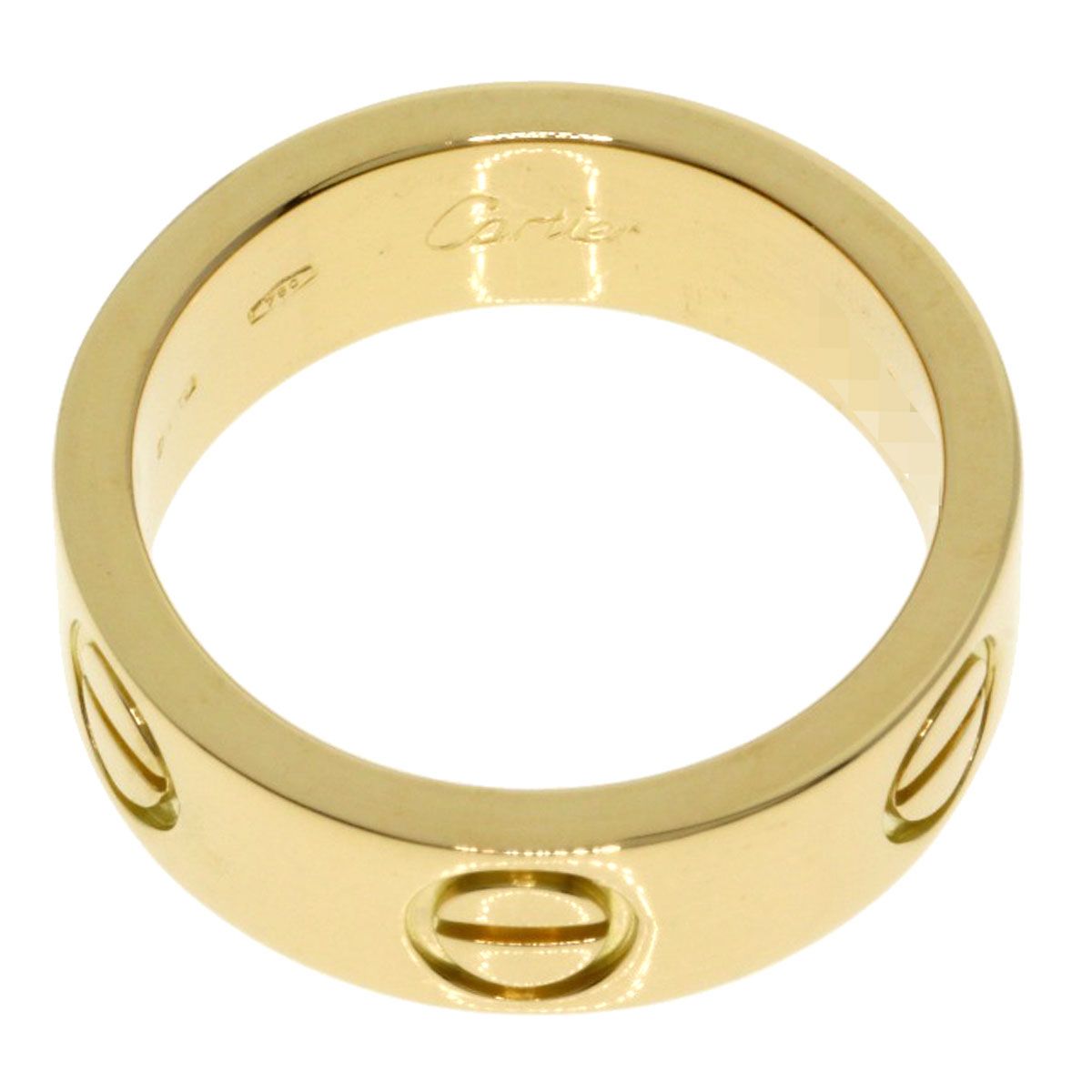 CARTIER カルティエ ラブリング #46 リング・指輪 K18YG レディース 
