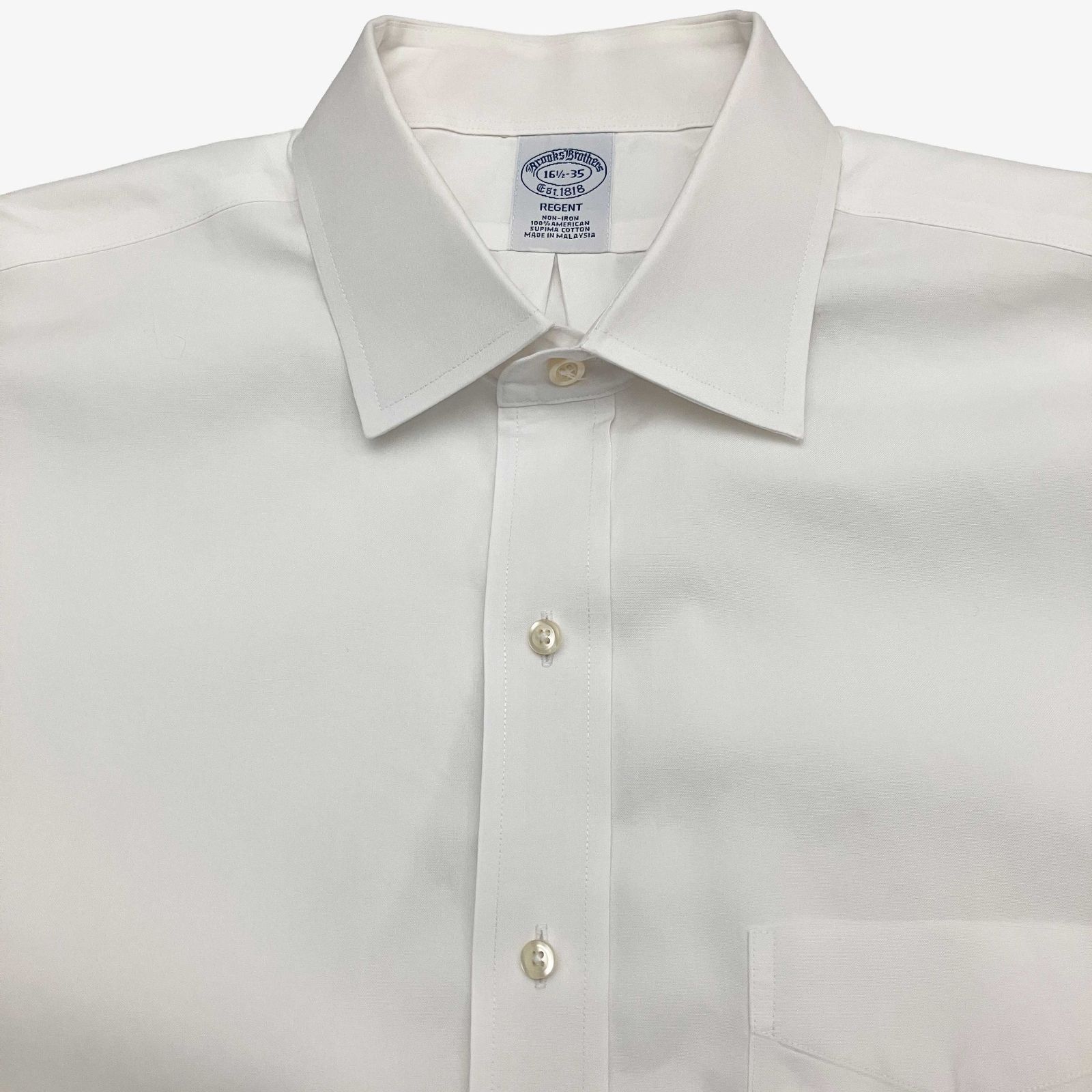 ブルックスブラザーズ Brooks Brothers【16 1/2-35】ワイドカラー