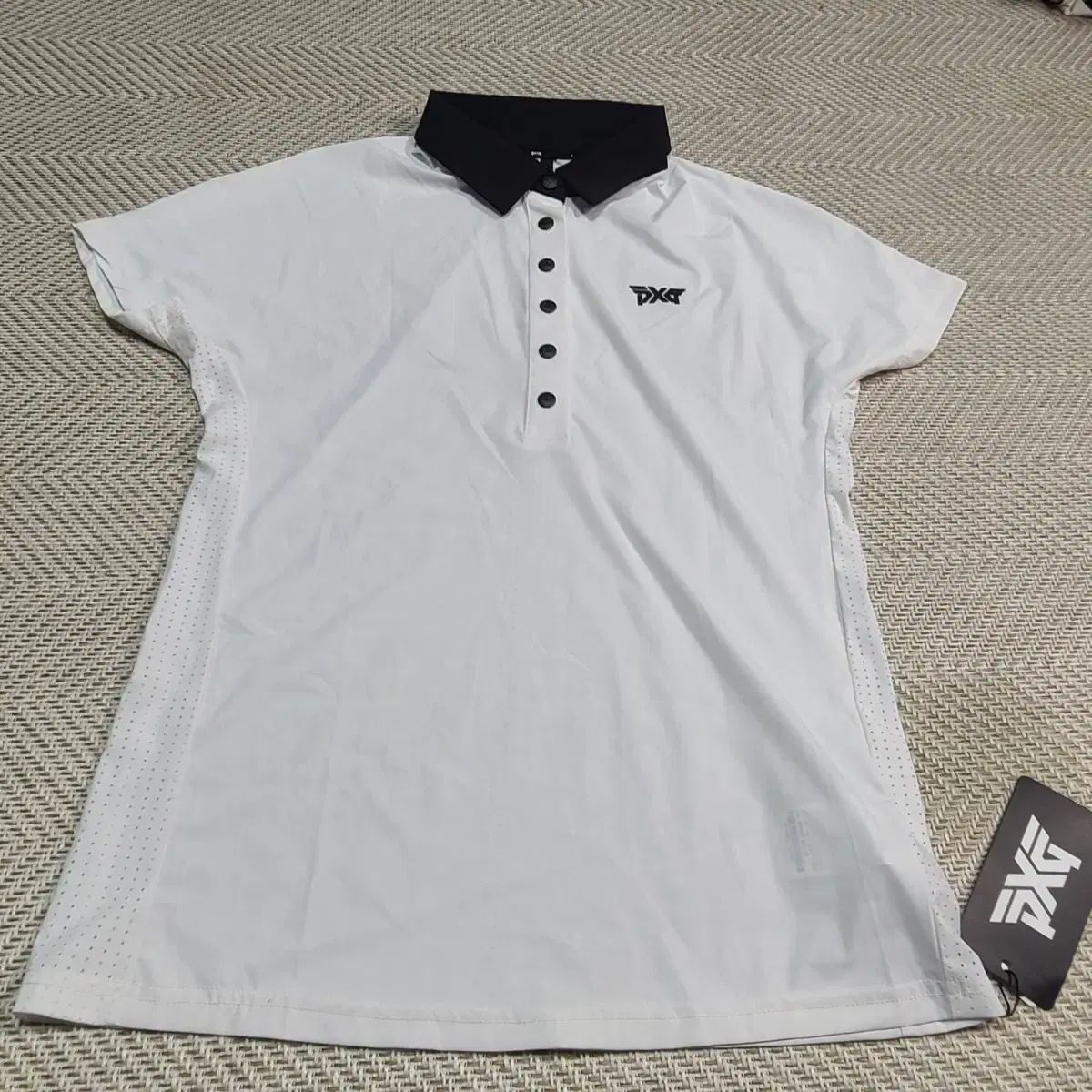 L)PXG レディース ゴルフウェア 白 半袖 (新品)
