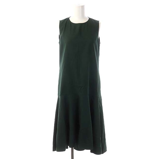 ジルサンダー JIL SANDER ジルサンダー ウールノースリーブワンピース ■SH