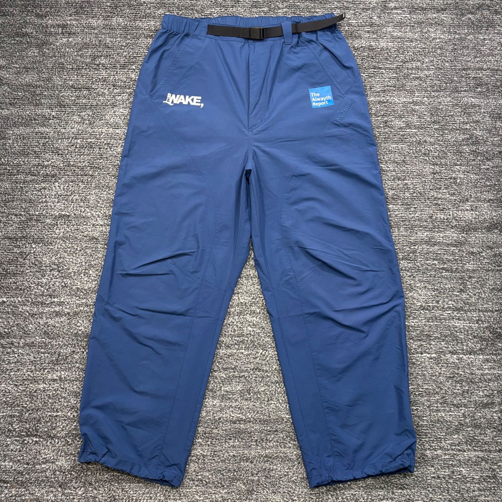 極美品 MARMOT × WAKE PERTEX Junction Pants MTSS26MPT040WK NAVY L 