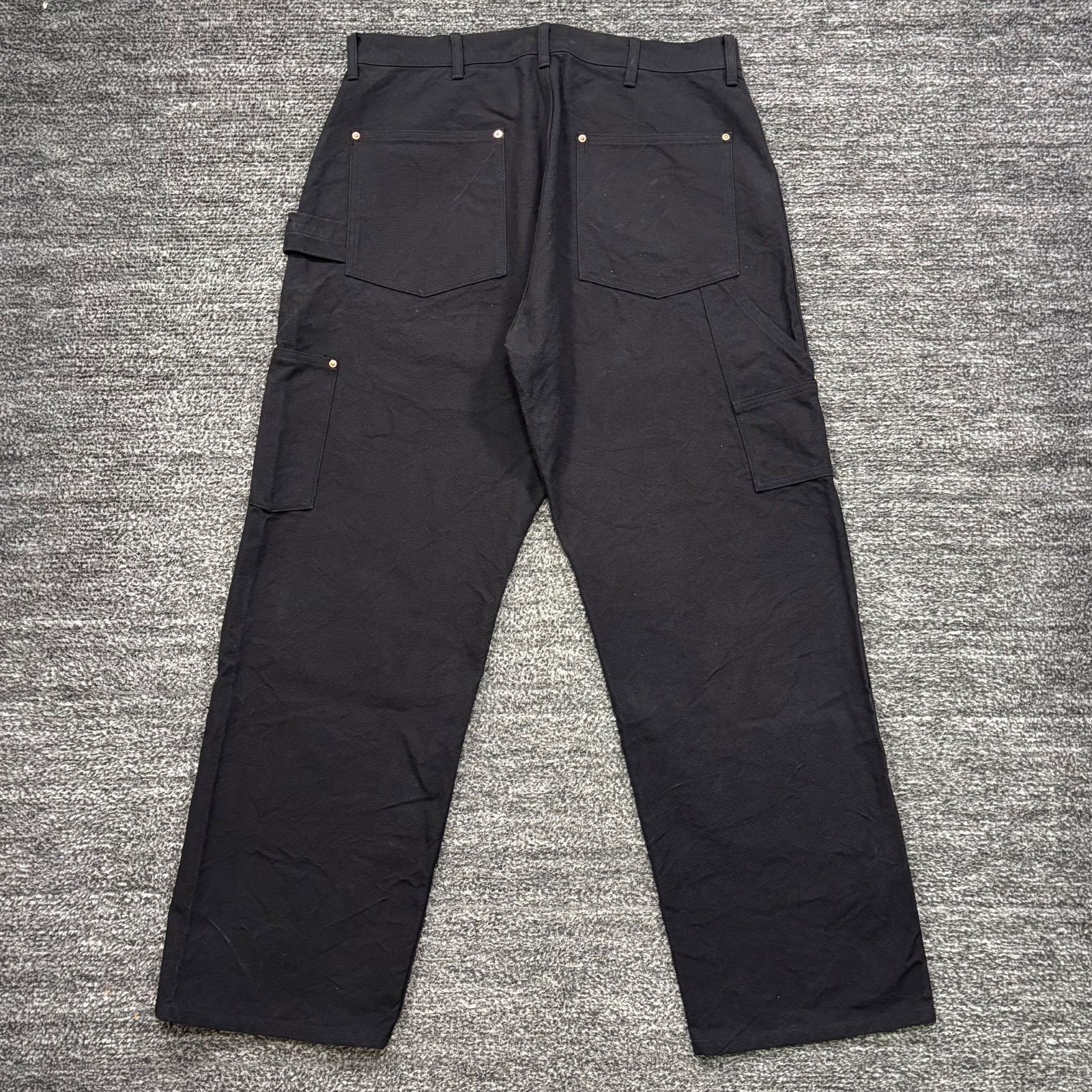 極美品 comoli 25ss B01-03005 コットンダック ペインターパンツ 