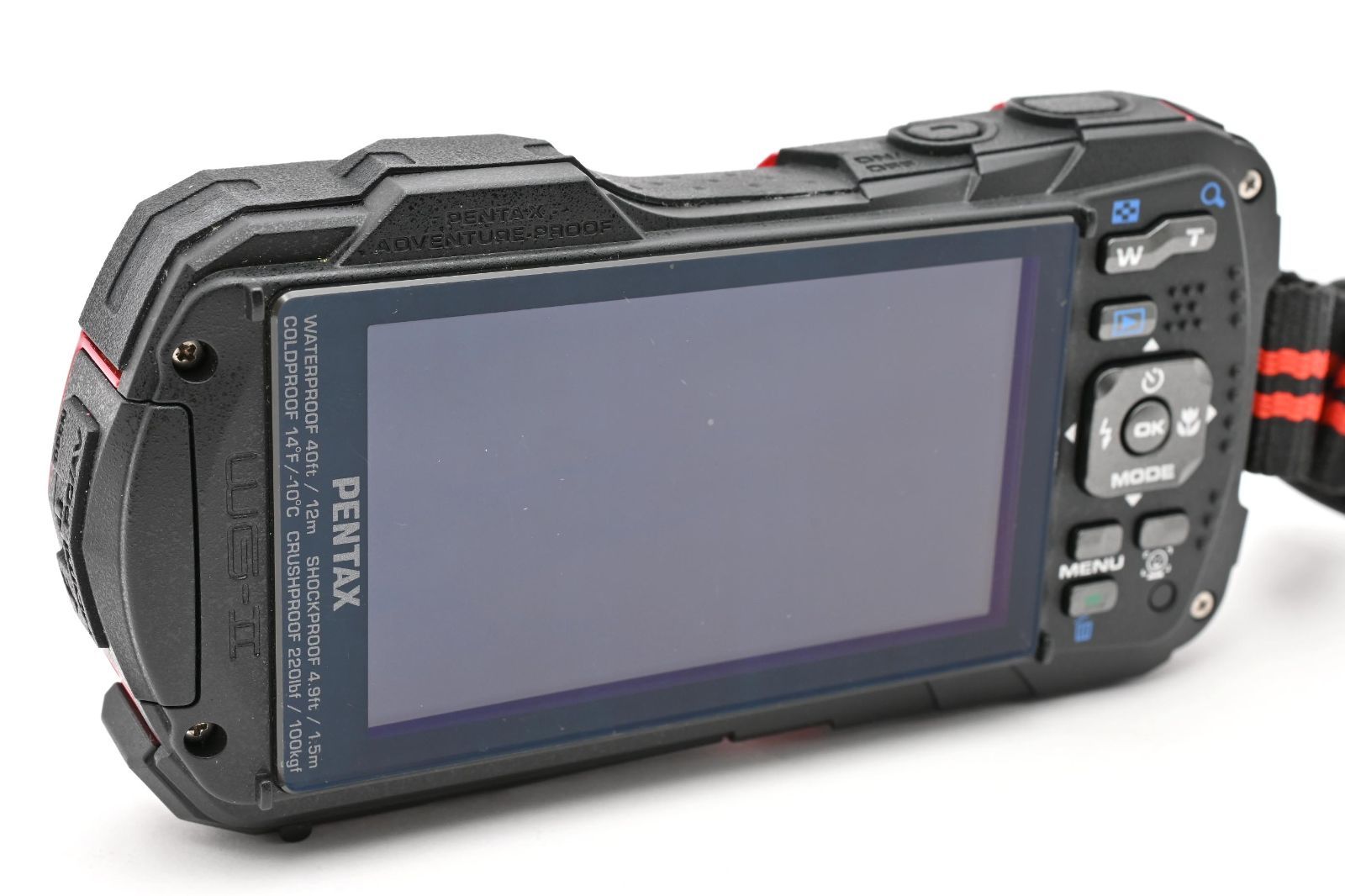 □ 美品 □ ペンタックス PENTAX Optio WG-II レッド 《動作確認済
