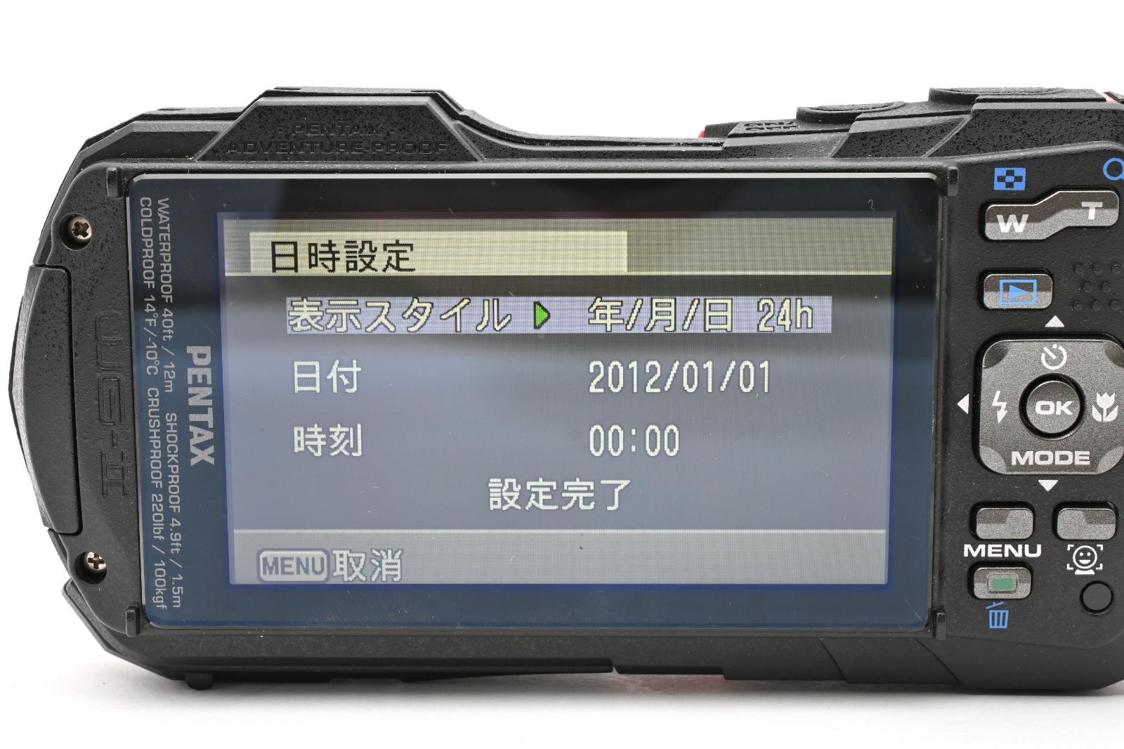 □ 美品 □ ペンタックス PENTAX Optio WG-II レッド 《動作確認済