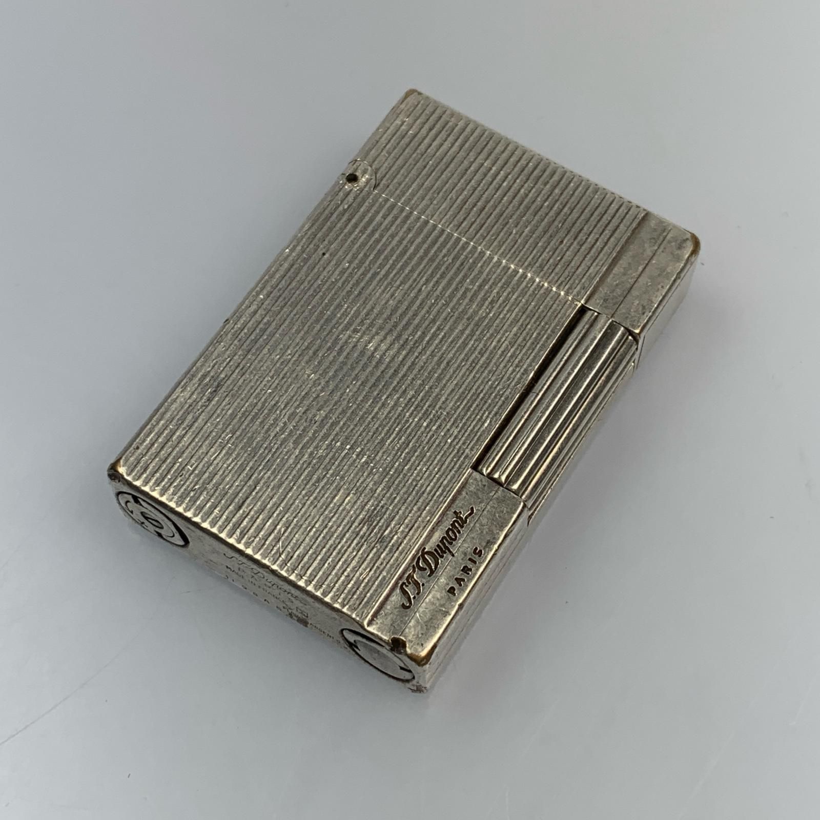 【姫路東店】 中古 S.T. Dupont | エスティーデュポン ライター シルバー 【135】