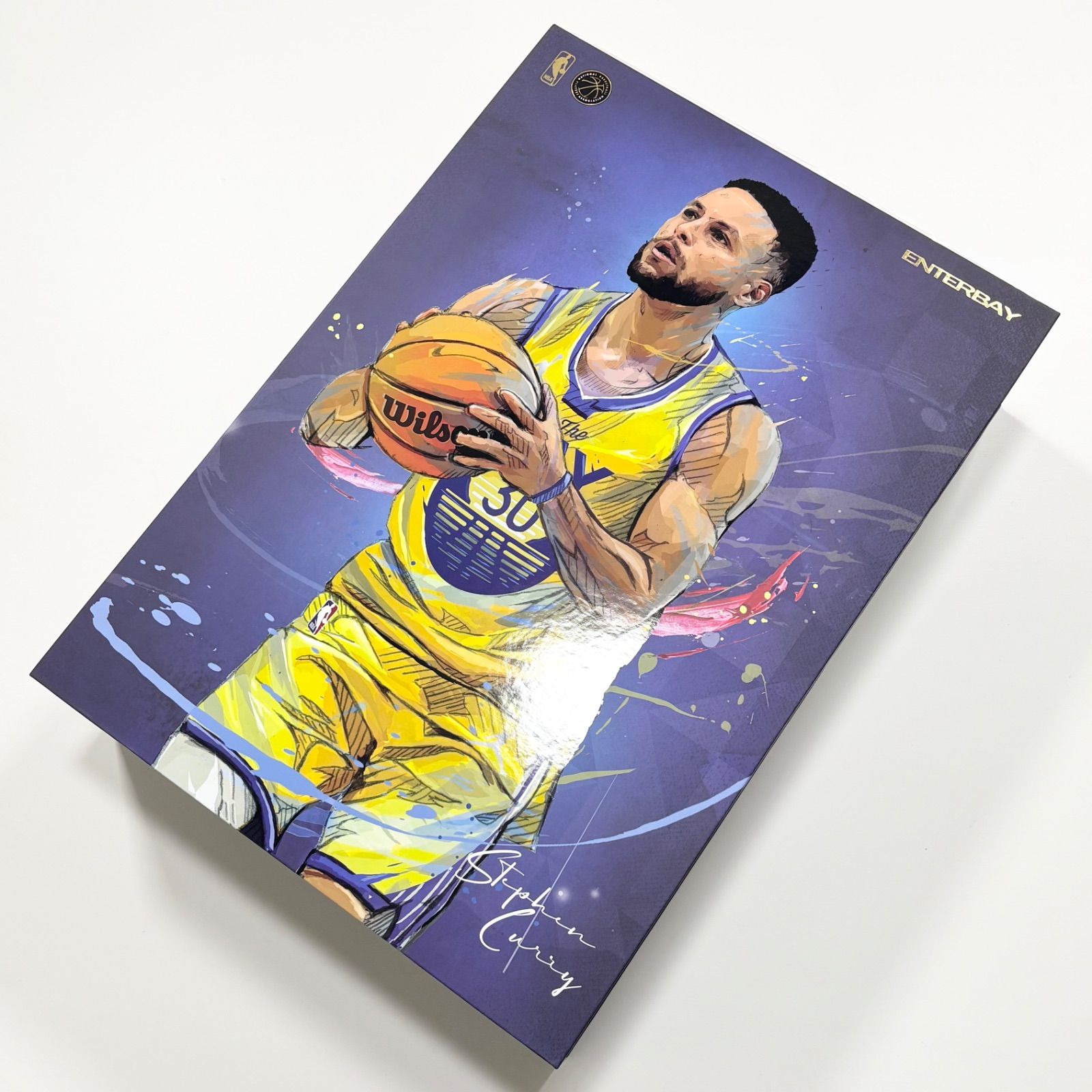 未使用品 エンターベイ リアルマスターピース NBAコレクション ステフィン・カリー 1/6 フィギュア ■