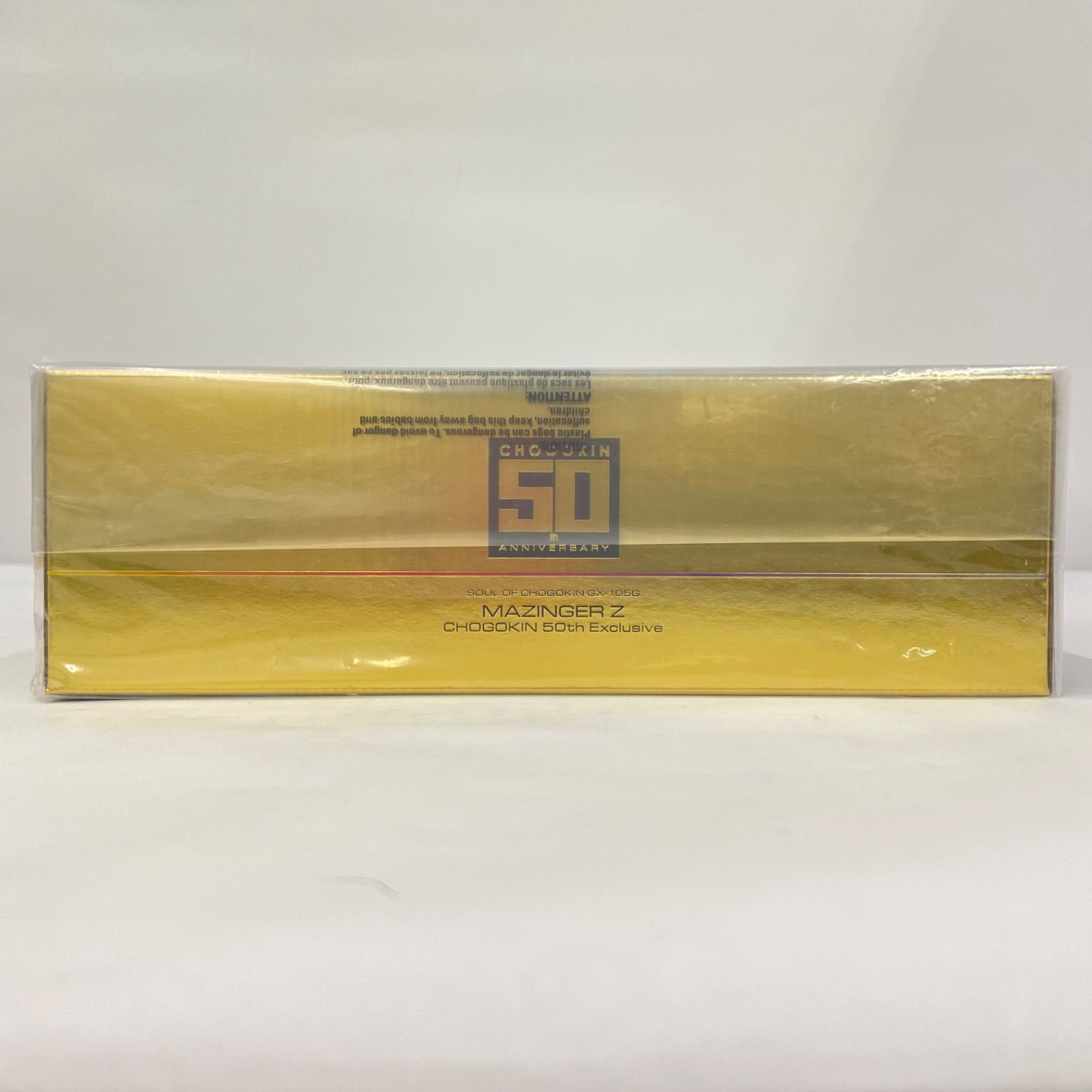 瀬戸店】未開封 超合金魂 GX-105G マジンガーZ 50th Exclusive【717 