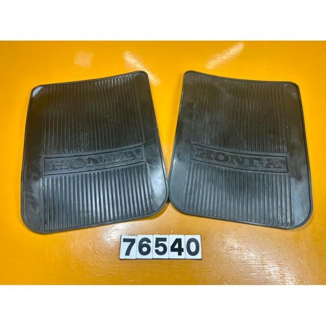 76540 中古 HONDA ホンダ スーパーカブ C50 C70 C90 AA01 HA02 2枚セット シート リヤキャリアマット 当時物