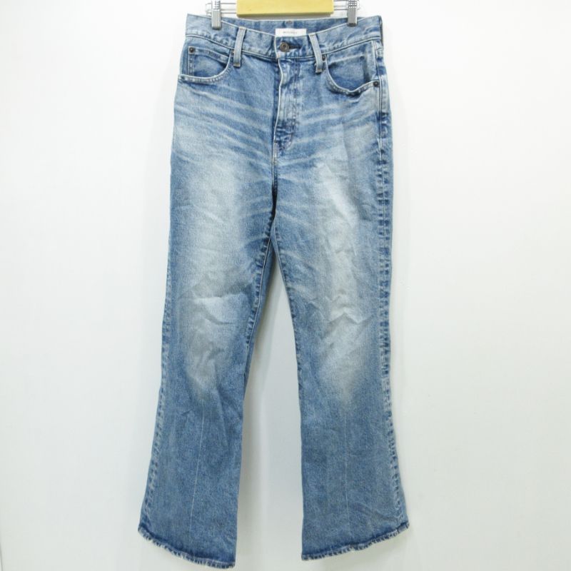 【三重本店】 中古 MOUSSY | マウジー MVS FLARE フレアデニムパンツ 010ISA12-2301-3 ブルー 【109】