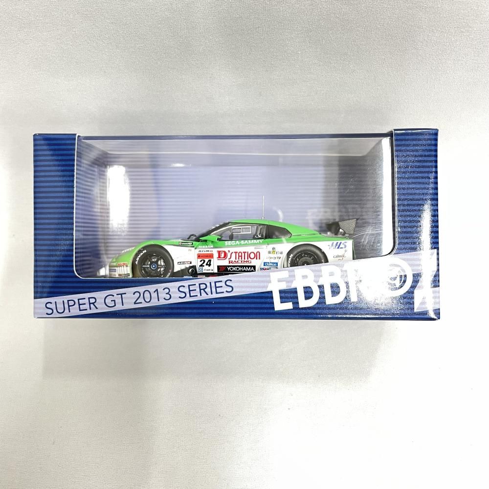 中古】1/43 ｴﾌﾞﾛ D`station ADVAN GT-R SUPER GT500 2013 No.24(WHITE