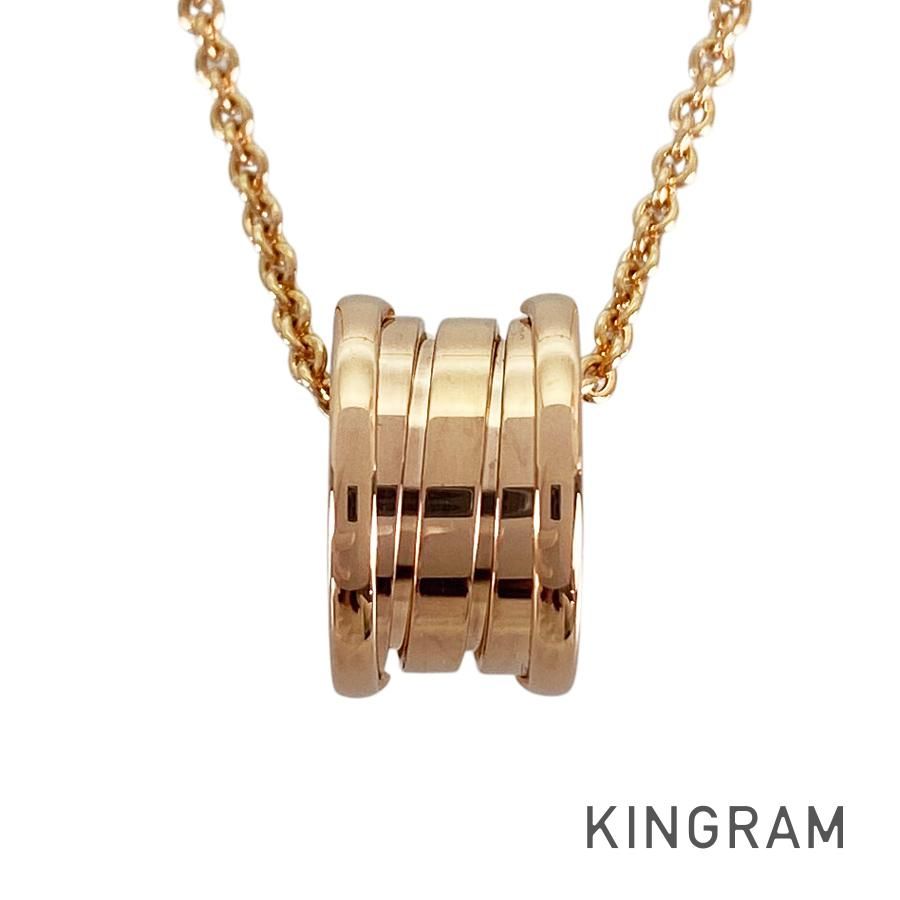 ブルガリ BVLGARI ビーゼロワン K18PG ネックレス sss【中古】