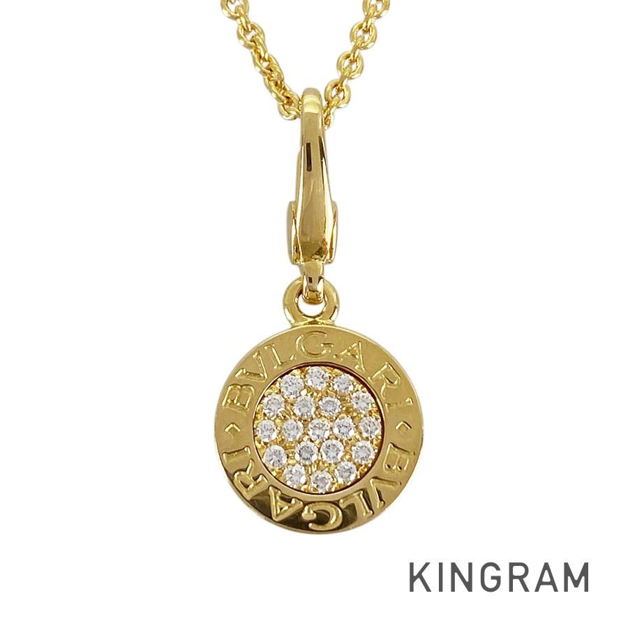 ブルガリ BVLGARI ブルガリブルガリ K18YG ダイヤモンド ネックレス sss【中古】