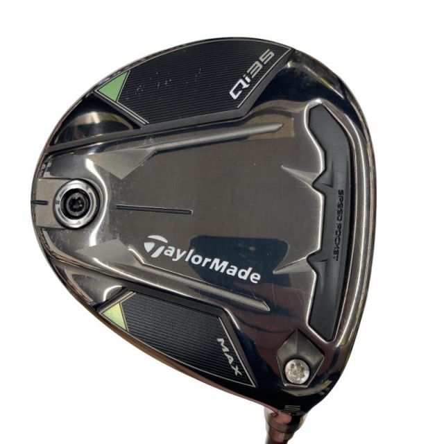 【中古】 テーラーメイド Qi35 MAX 5W フェアウェイウッド FW 純正特注シャフト (フレックスS) メンズ 男性用 右利き 右用 Cランク ゴルフクラブ