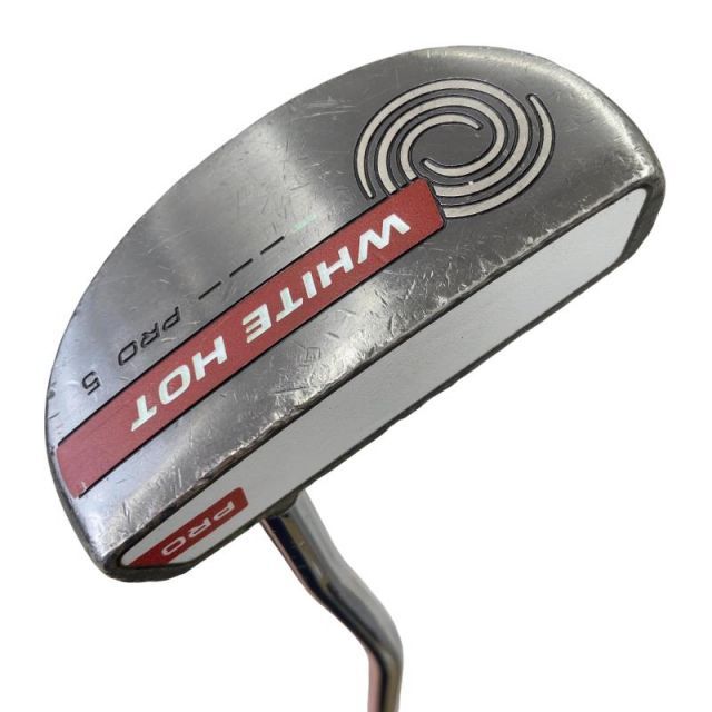 【中古】 オデッセイ WHITE HOT PRO #5 34インチ パター PT スチール (フレックスその他) メンズ 男性用 右利き 右用 Dランク ゴルフクラブ